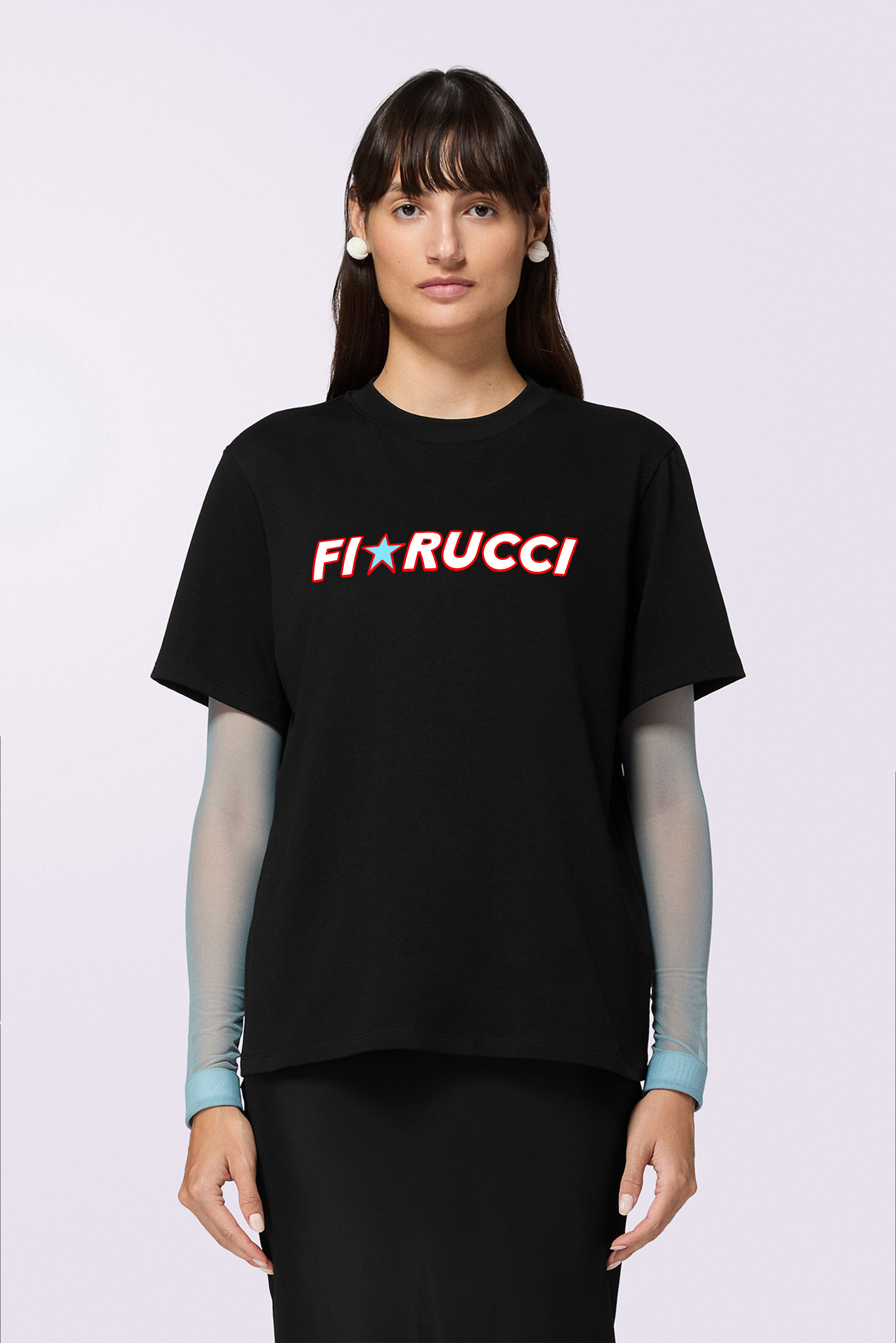 Star Logo Regular T-Shirt Black